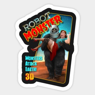 Robot Monster Sticker